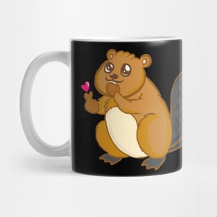 Beaver forest rodents for children animal welfare animal hunters Mug